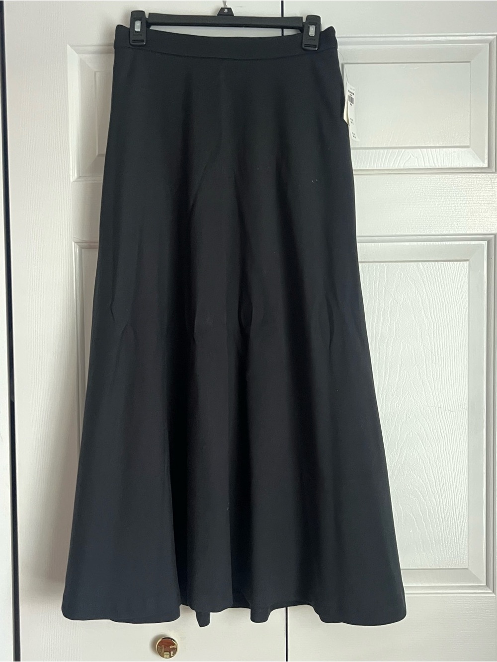 NWT Abercrombie & Fitch Dark Navy A-Line Maxi Skirt